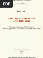 chaldaean oracles and theurgy